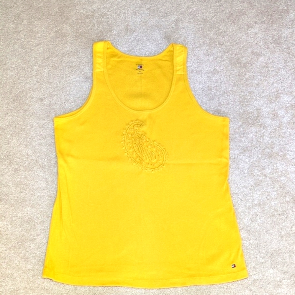 Tommy Hilfiger Tank Top / Yellow Tank Top